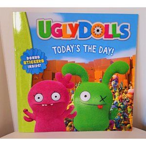 UglyDolls Child Book "Today's the Day" w Stickers NEW 2019 Paperback 21 Pages